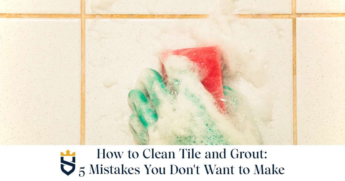 The Mistake of Not Using an Appropriate Grout Cleaner