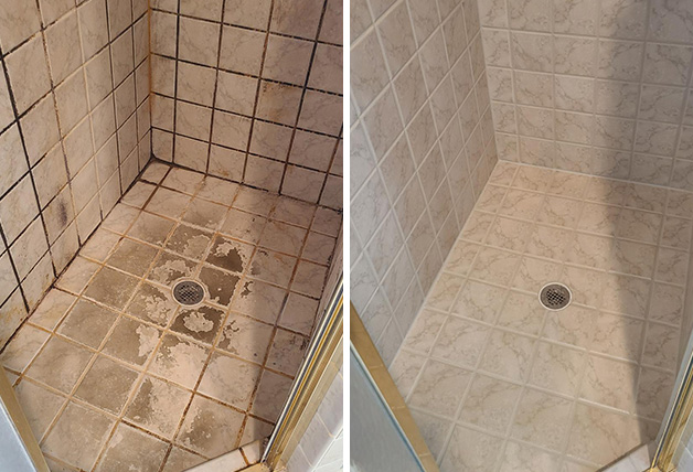 Our Chicago Grout Cleaning Professionals Gave This Shower a Brand